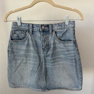 Old Navy Denim Miniskirt, Size 14-16